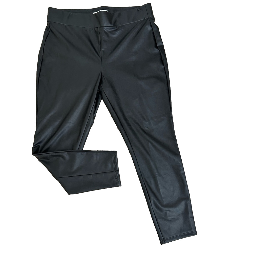 Loft Imitation Leather Pull-On Pants NWT